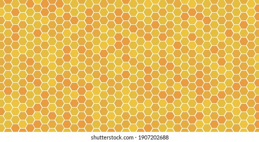 Hexagonal honeycomb bee background pattern vector abstract. Honeycomb bee hive