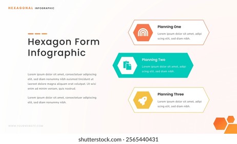 Hexagonal Infographic for Business and Startup