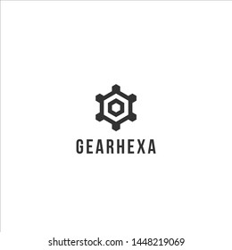 Hexagonal Logo designs for technology and security company