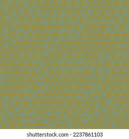  Hexagonal Maze pattern abstract illustration