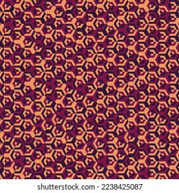  Abstrakte Illustration mit Hexagonal Maze