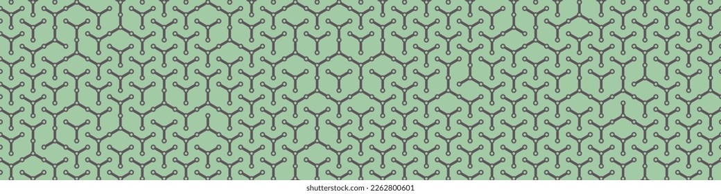  Hexagonal Maze pattern abstract illustration