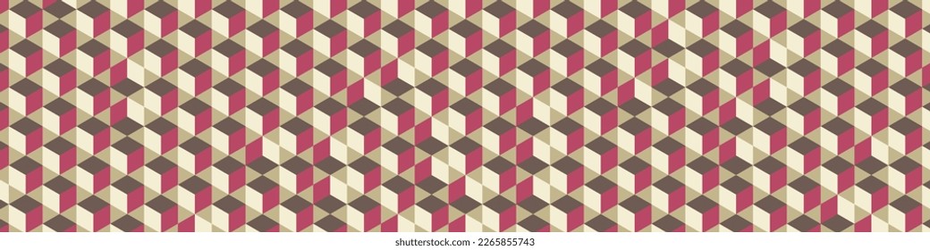  Hexagonal Maze pattern abstract illustration