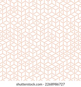  Hexagonal Maze pattern abstract illustration