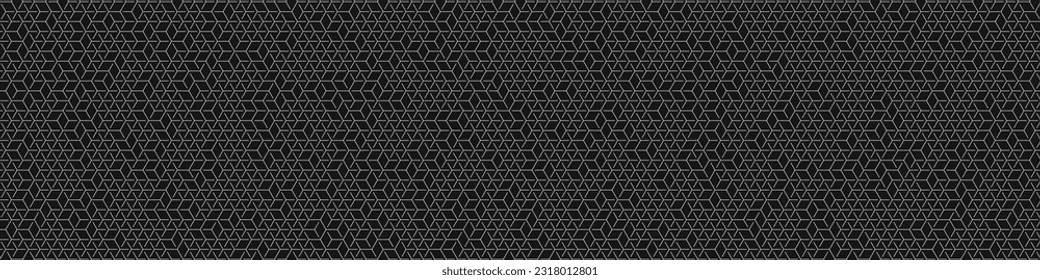  Hexagonal Maze pattern abstract illustration