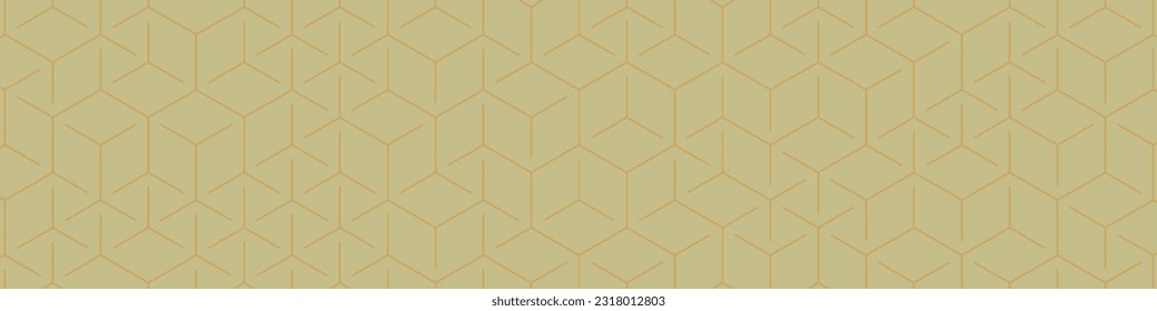  Hexagonal Maze pattern abstract illustration