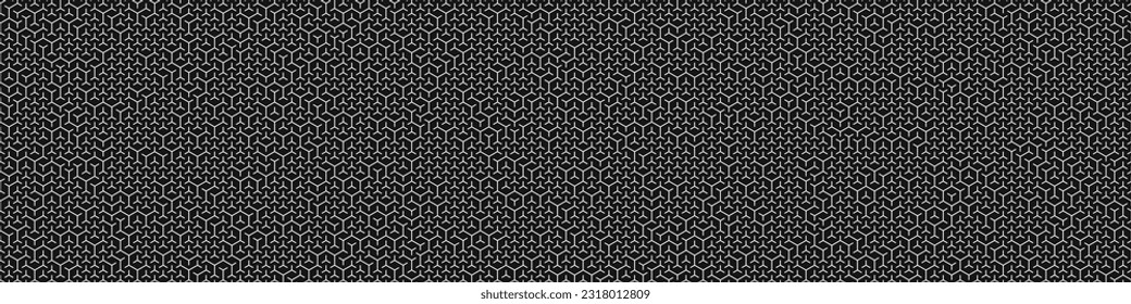 Hexagonal Maze pattern abstract illustration