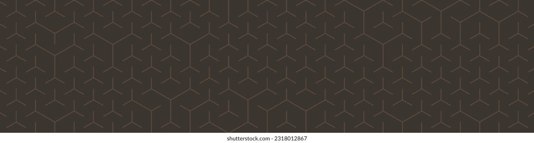  Hexagonal Maze pattern abstract illustration