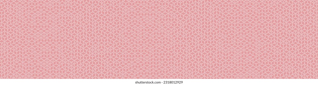  Hexagonal Maze pattern abstract illustration