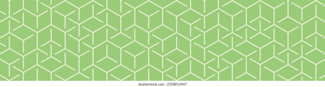  Hexagonal Maze pattern abstract illustration