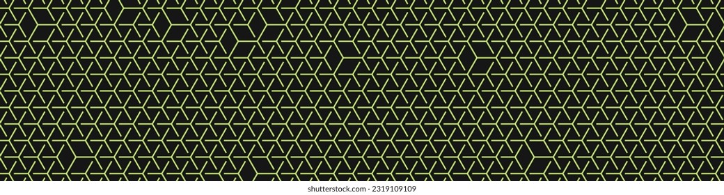  Hexagonal Maze pattern abstract illustration