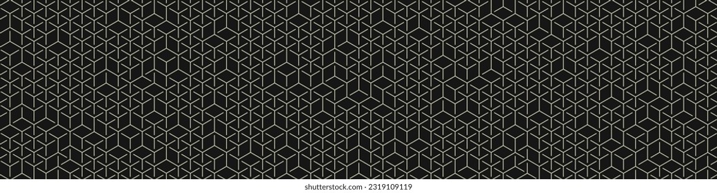  Hexagonal Maze pattern abstract illustration