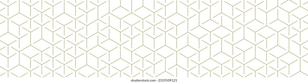  Hexagonal Maze pattern abstract illustration