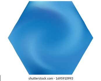 Hexagonal mesh background. Trendy soft color pastel. Holographic backdrop in style of 90th, 80th, 70h. Blue celebration template for your cards, invitation, brochure and calendar.