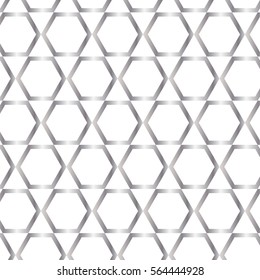 hexagonal metals vector