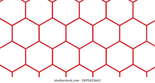 Hexagonal pattern cyberspace background. Hexagon Grid tech pattern. Hexagon Beehive honeycomb pattern. Vector illustration.