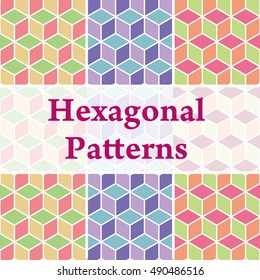 Hexagonal patterns