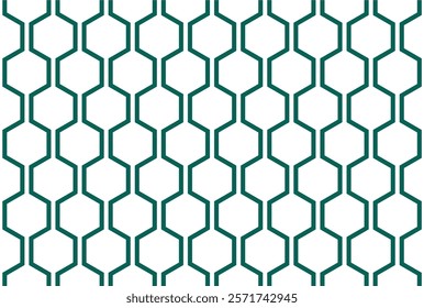 Hexagonal seamless pattern for background. Geometric polygonal pattern design.