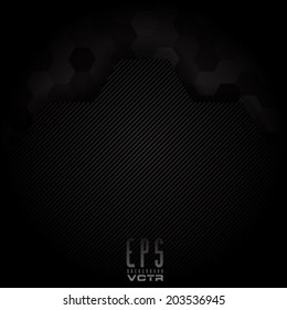 Hexagonal Shapes Wall Background