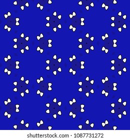 Hexagonal simmetry vector ornaments. Geometric pattern for ceramic tile, surface design, textiles, printing, wallpaper.The endless texture with abstract stars.
