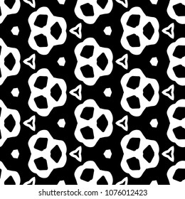 Hexagonal symmetry vector ornaments. Geometric pattern for ceramic tile, surface design, textiles, printing, wallpaper.The endless texture with abstract stars.