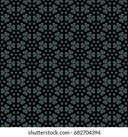 Hexagonal symmetry vector ornaments. Geometric pattern for ceramic tile, surface design, textiles, printing, wallpaper.The endless texture with abstract stars.