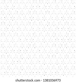 Hexagonal Tech Pattern, tillable grid geometric pattern repeatable technology, techie hex