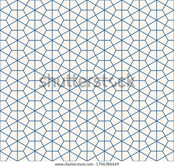Hexagonal and\
triangular grids overlapping pattern\
