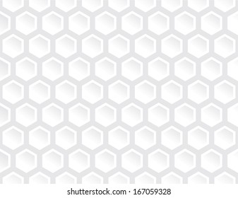 Hexagonal vector pattern with 3D effect
