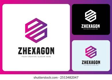 Hexagonal Z Letter Logo Design