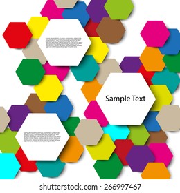 Hexagons Background