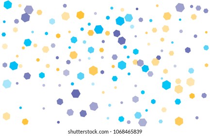 Hexagons background. Abstract geometric shape technology digital hi tech concept cover. Vector abstract science, geometric design. Medical, technology, science hexagons background. Vector illustration
