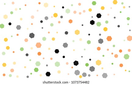 Hexagons background. Abstract geometric shape technology digital hi tech concept cover. Vector abstract science, geometric design. Medical, technology, science hexagons background. Vector illustration