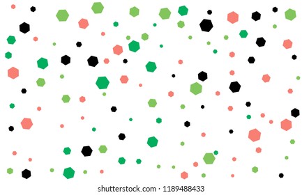 Hexagons background. Abstract geometric shape technology digital hi tech concept cover. Vector abstract science, geometric design. Medical, technology, science hexagons background. Vector illustration