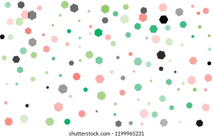 Hexagons background. Abstract geometric shape technology digital hi tech concept cover. Vector abstract science, geometric design. Medical, technology, science hexagons background. Vector illustration