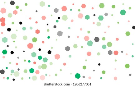 Hexagons background. Abstract geometric shape technology digital hi tech concept cover. Vector abstract science, geometric design. Medical, technology, science hexagons background. Vector illustration
