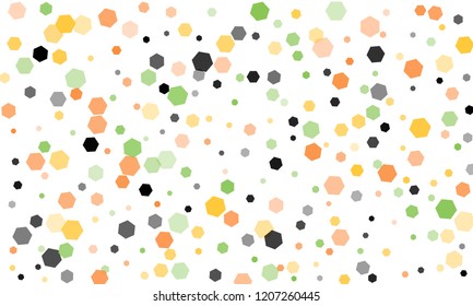 Hexagons background. Abstract geometric shape technology digital hi tech concept cover. Vector abstract science, geometric design. Medical, technology, science hexagons background. Vector illustration