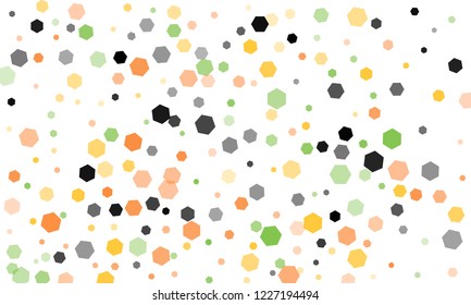 Hexagons background. Abstract geometric shape technology digital hi tech concept cover. Vector abstract science, geometric design. Medical, technology, science hexagons background. Vector illustration