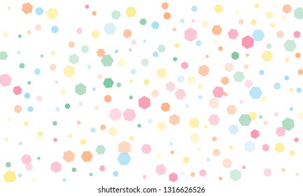 Hexagons background. Abstract geometric shape technology digital hi tech concept cover. Vector abstract science, geometric design. Medical, technology, science hexagons background. Vector illustration