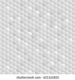Hexagons. Background of light, gray honeycombs. Transition of shades. Creation 3d effect and volume. Wallpapers for web sites. Background for your projects
