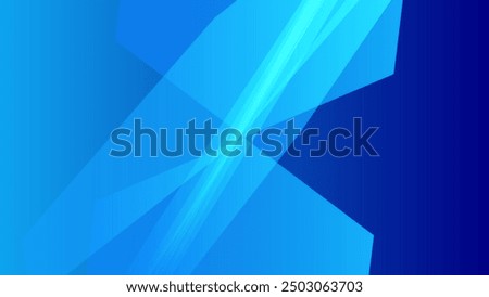 Hexagons with blue gradient abstract background nice for wallpaper or banner