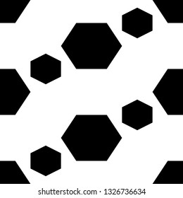 Hexagons ornament. Polygons background. Hexahedrons wallpaper. Figures motif. Geometrical shapes backdrop. Digital paper, web designing, textile print. Seamles pattern.