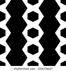 Hexagons ornament. Polygons background. Hexahedrons wallpaper. Figures motif. Geometrical shapes backdrop. Digital paper, web designing, textile print. Seamles pattern