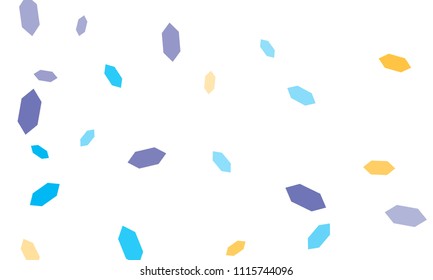 Hexagons pattern illustration. Background for business design. Geometric pattern in origami style. Honeycomb texture for background, poster, postcard, billboard, card, banner, cover and textile.