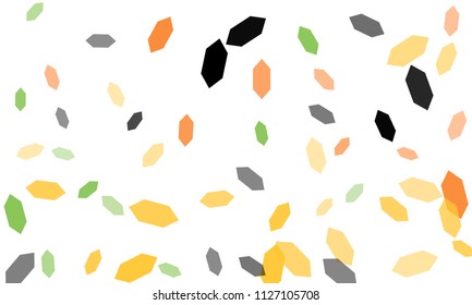 Hexagons pattern illustration. Background for business design. Geometric pattern in origami style. Honeycomb texture for background, poster, postcard, billboard, card, banner, cover and textile.