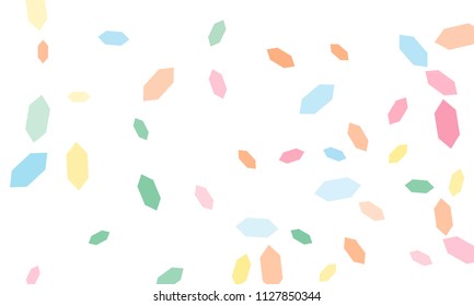 Hexagons pattern illustration. Background for business design. Geometric pattern in origami style. Honeycomb texture for background, poster, postcard, billboard, card, banner, cover and textile.