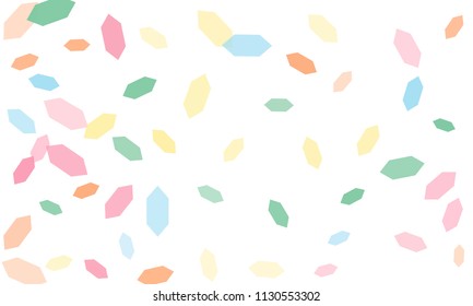 Hexagons pattern illustration. Background for business design. Geometric pattern in origami style. Honeycomb texture for background, poster, postcard, billboard, card, banner, cover and textile.