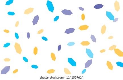 Hexagons pattern illustration. Background for business design. Geometric pattern in origami style. Honeycomb texture for background, poster, postcard, billboard, card, banner, cover and textile.