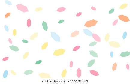Hexagons pattern illustration. Background for business design. Geometric pattern in origami style. Honeycomb texture for background, poster, postcard, billboard, card, banner, cover and textile.