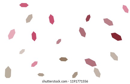 Hexagons pattern illustration. Background for business design. Geometric pattern in origami style. Honeycomb texture for background, poster, postcard, billboard, card, banner, cover and textile.